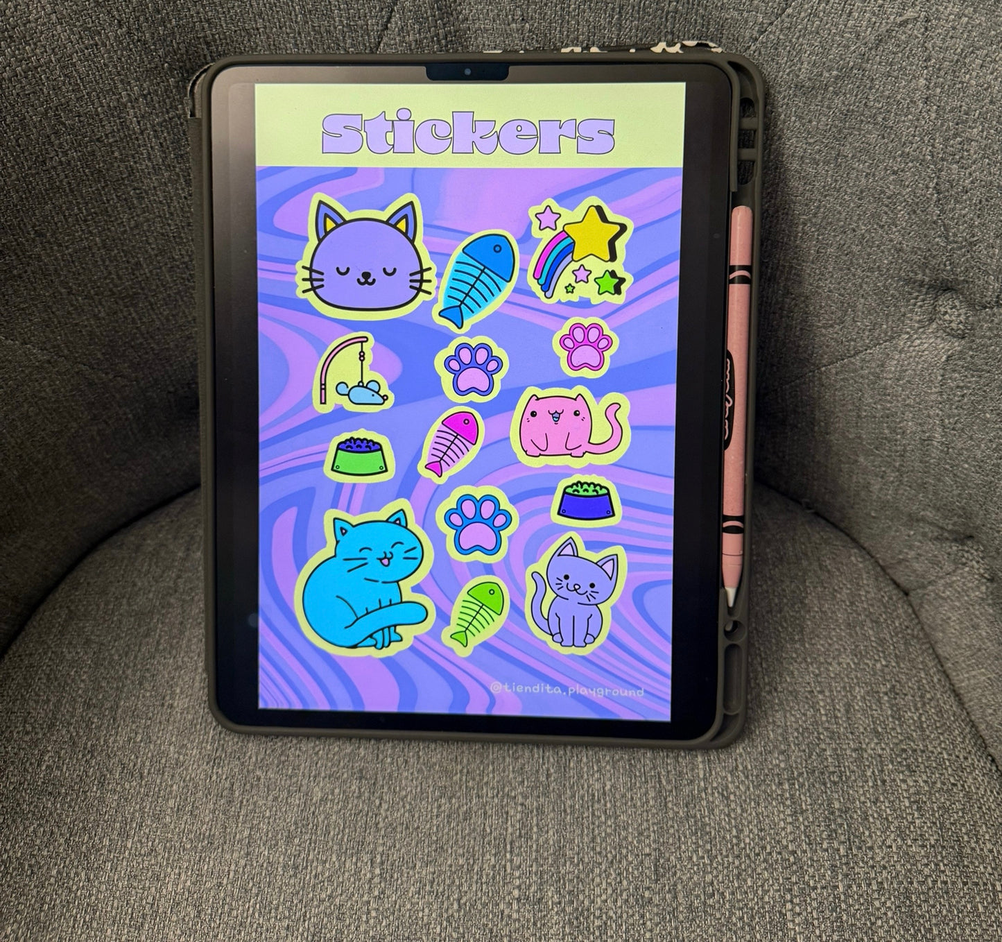 Kawaii Printable Sticker Sheets - Set of 6 Designs 🎀