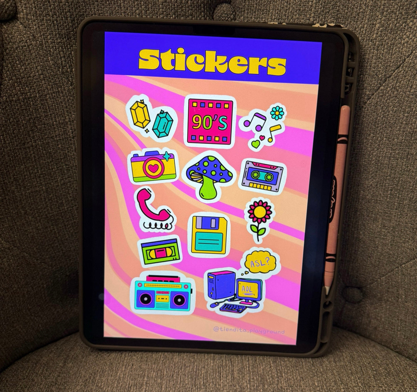 Kawaii Printable Sticker Sheets - Set of 6 Designs 🎀