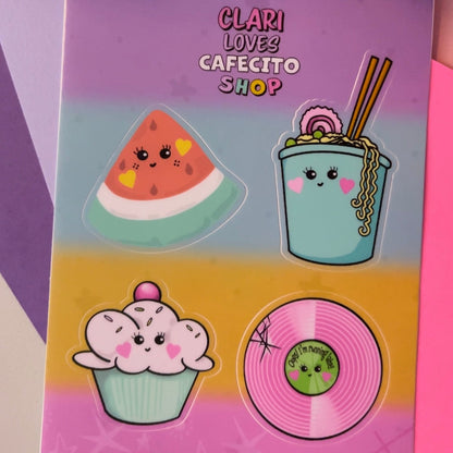 CLC Groovy Sticker Sheet