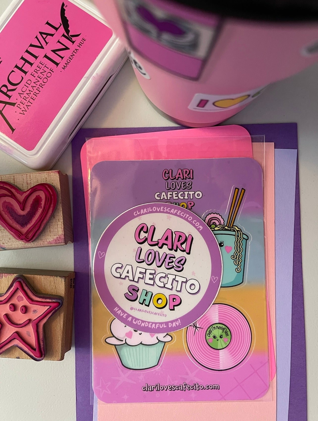 CLC Groovy Sticker Sheet