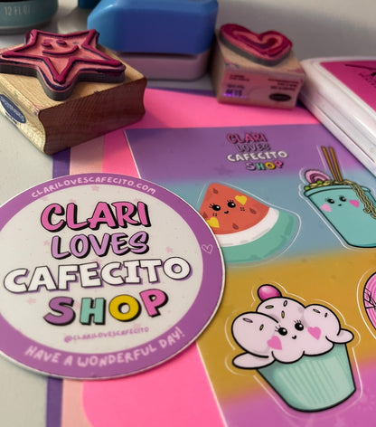 CLC Groovy Sticker Sheet