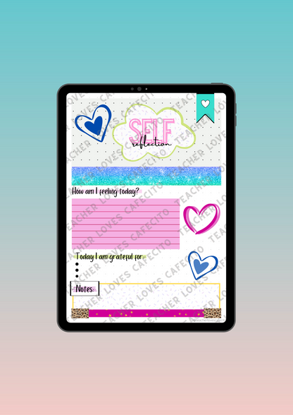 Self-Reflection Journal Page - Printable PDF 💭