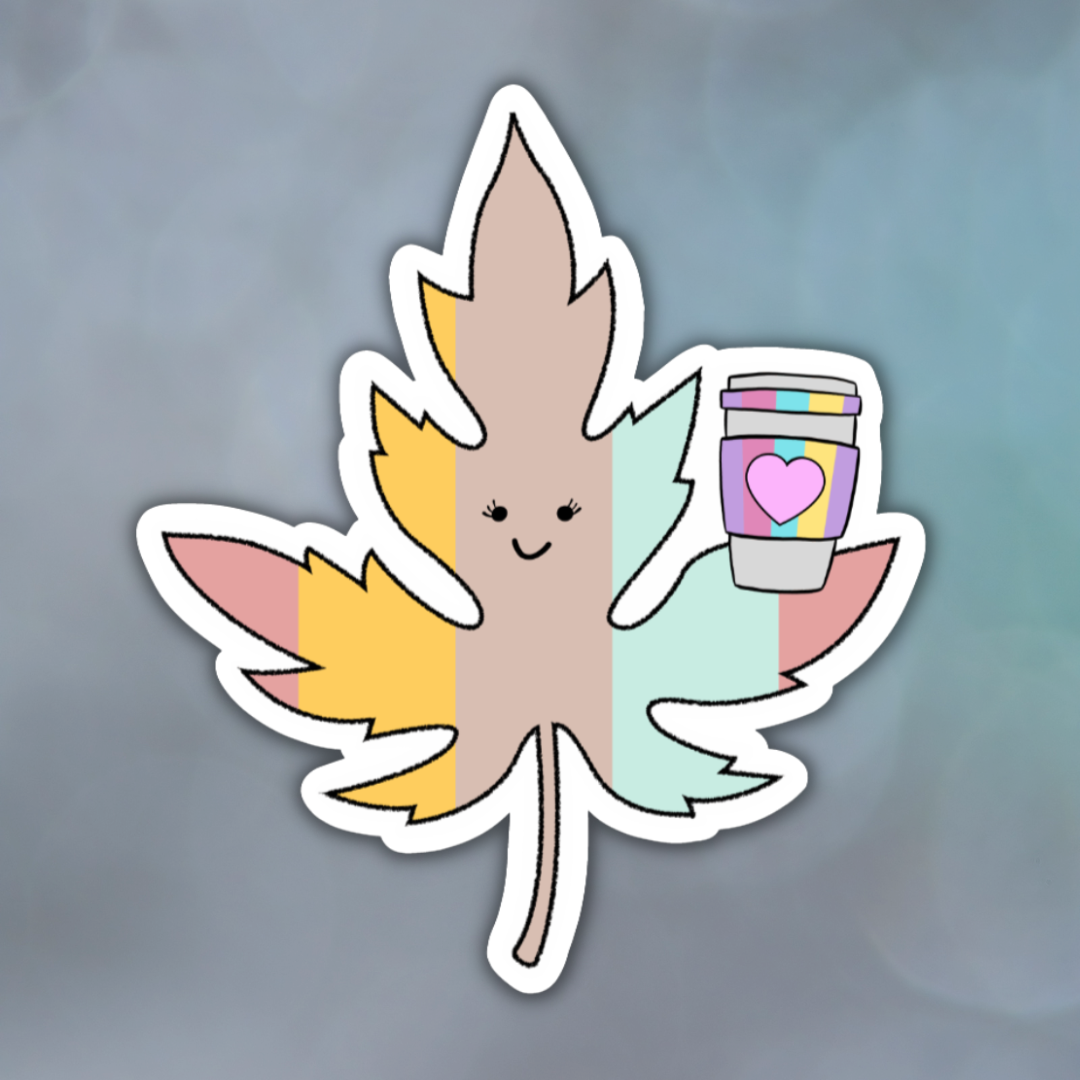 Cafecito Leaf Magnet