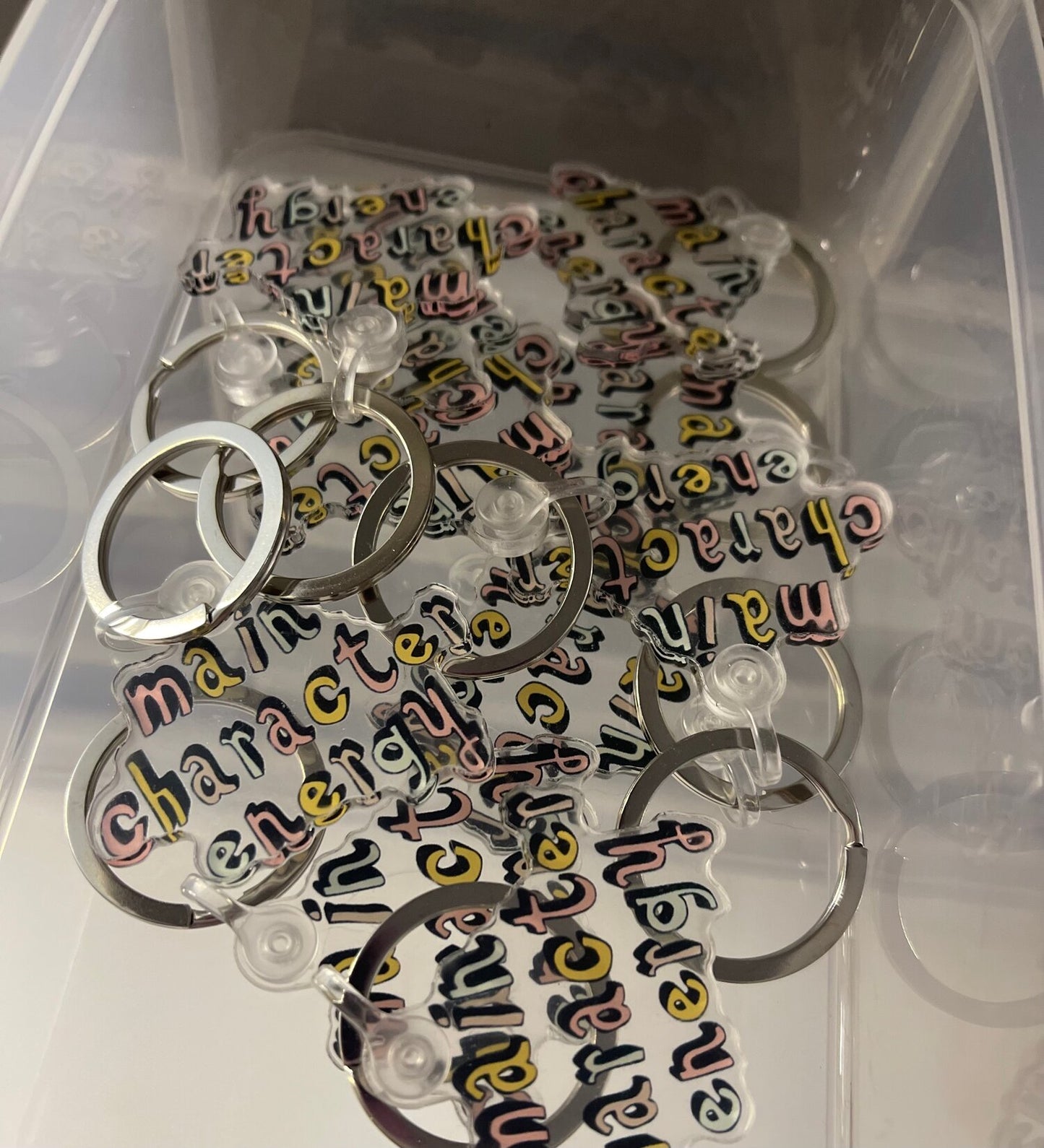 Main Character Energy Keychain