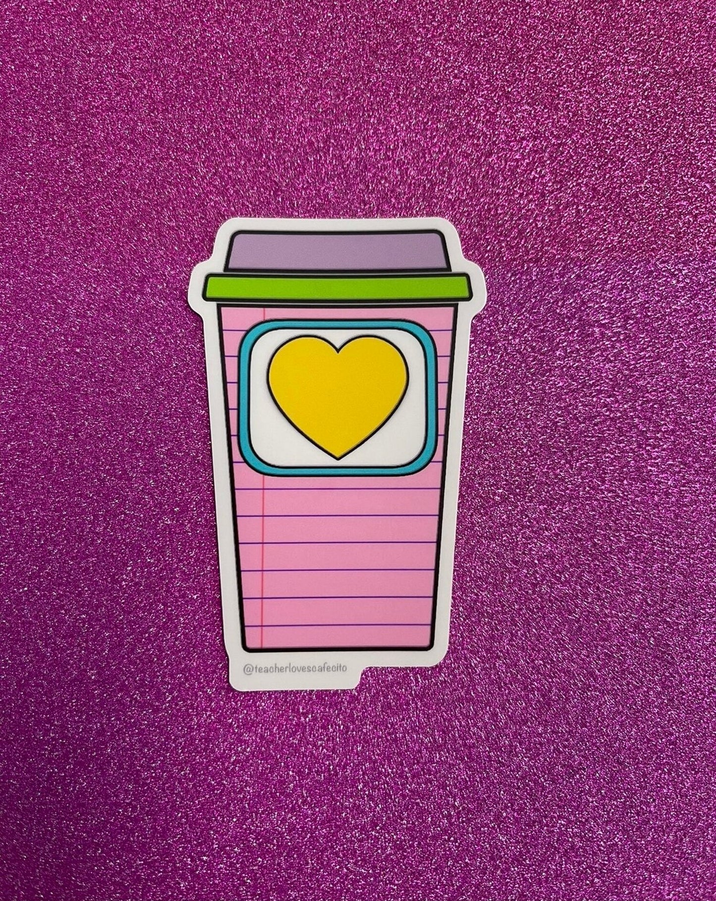 Pink Latte Sticker